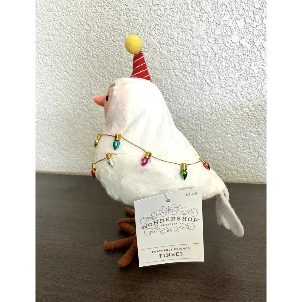 2023 Target Wondershop Featherly Friends Fabric Bird‎ Tinsel
